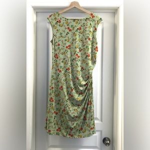 Light Green Floral Dress